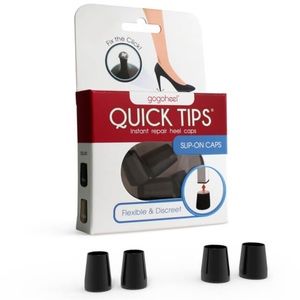 GOGO Heel QUICK TIPS 2 Pair Slip-On Heel Caps NWT